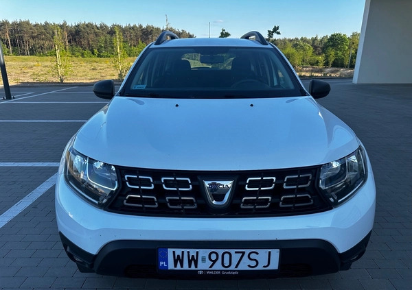 Dacia Duster cena 59000 przebieg: 81306, rok produkcji 2020 z Barwice małe 326